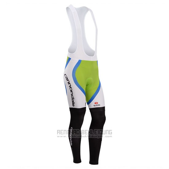 2014 Fahrradbekleidung Cannondale Champion Nuova Zelanda Trikot Langarm und Tragerhose